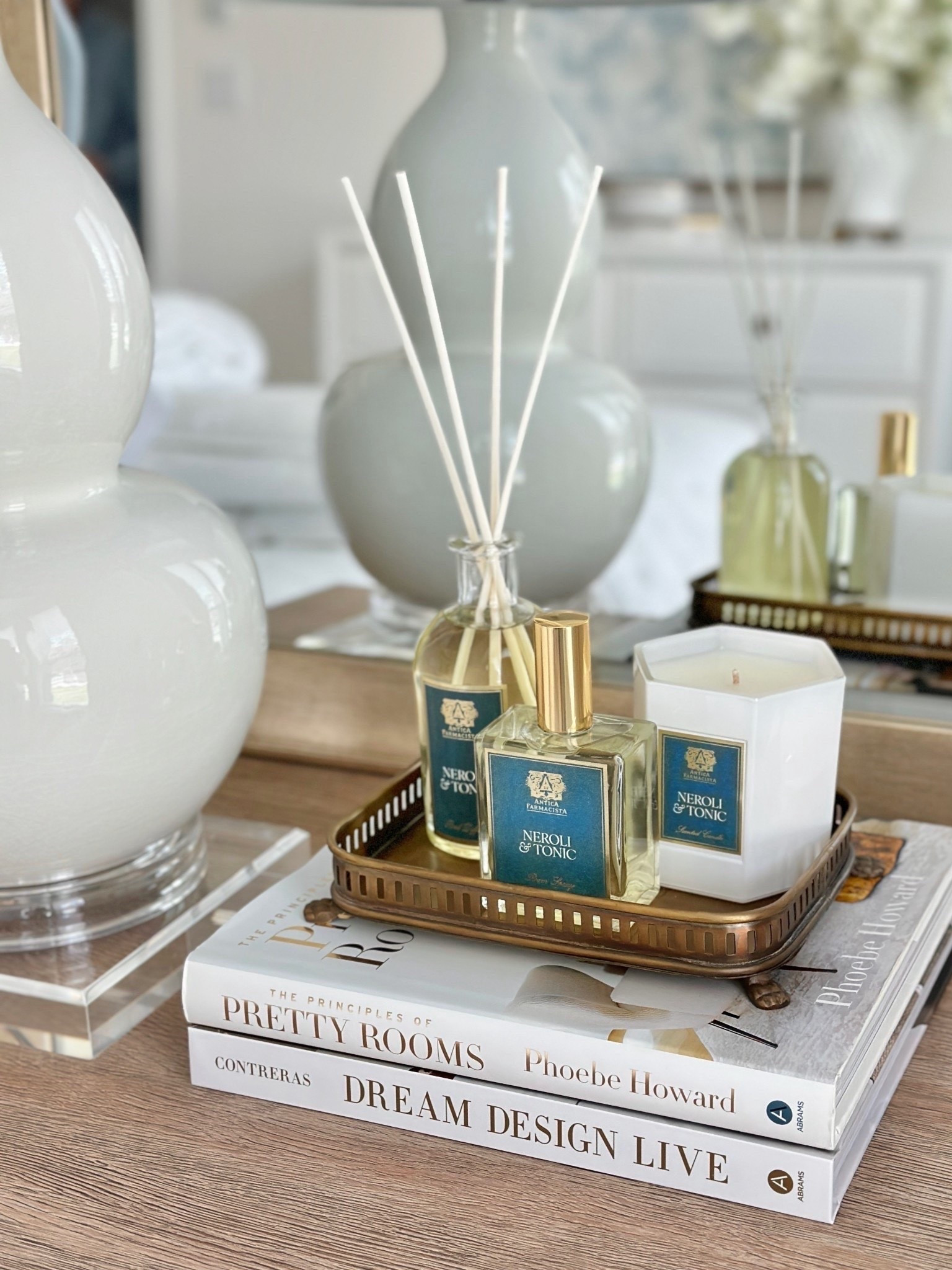 Antica farmacista 🫶🏻 room spray, diffuser, candle - they have so many lovely scents and gorgeous packaging ✨🤍