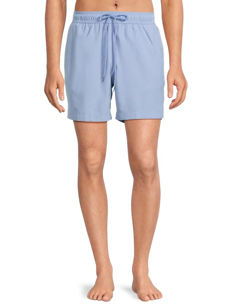 George Men’s & Big Men's Swim Trunks, 6” Inseam, Sizes S-3XL - Walmart.com | Walmart (US)
