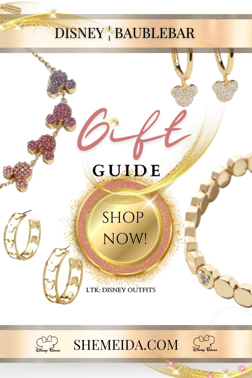 Disney | BaubleBar Jewelry Gift Guide! Add a little magical glam to  the Disney Lover in your hearts!

#disneyoutfits #disneyoutfit #disneygift #giftguide #disneytrip #disneyland #disneyworld #disneyvruise #aulani #vacationoutfit #traveloutfit 

#LTKFindsUnder100 #LTKGiftGuide #LTKTravel