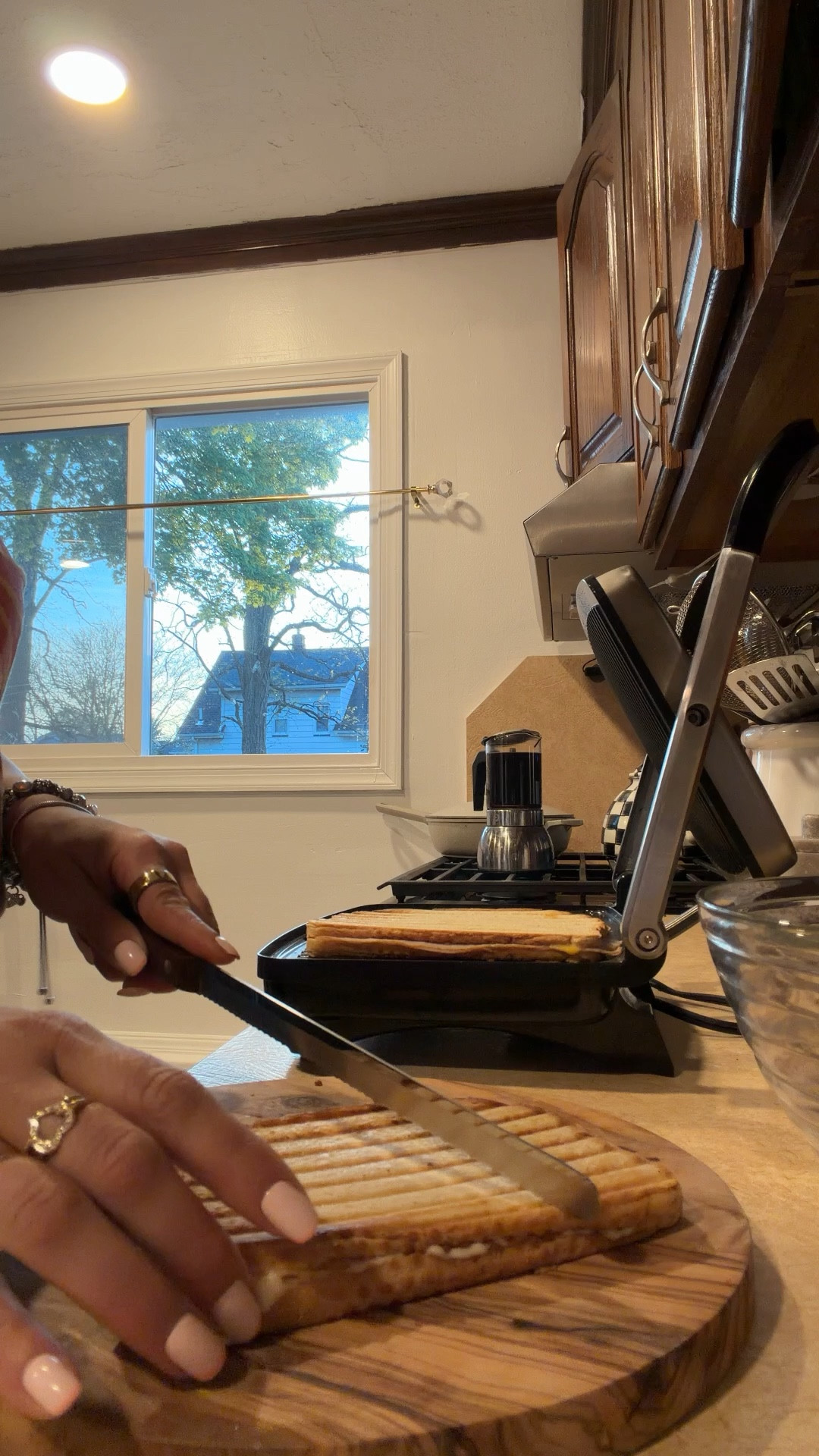 . . .quiet mornings!☀️This panini maker has elevated the ham & cheese sandwiches to another level!😋

#LTKHome #LTKmomlife #LTKMothersDay