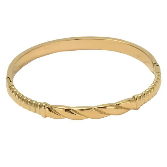 Margaret Twisted Vintage Bangle | Liv Bella Vita