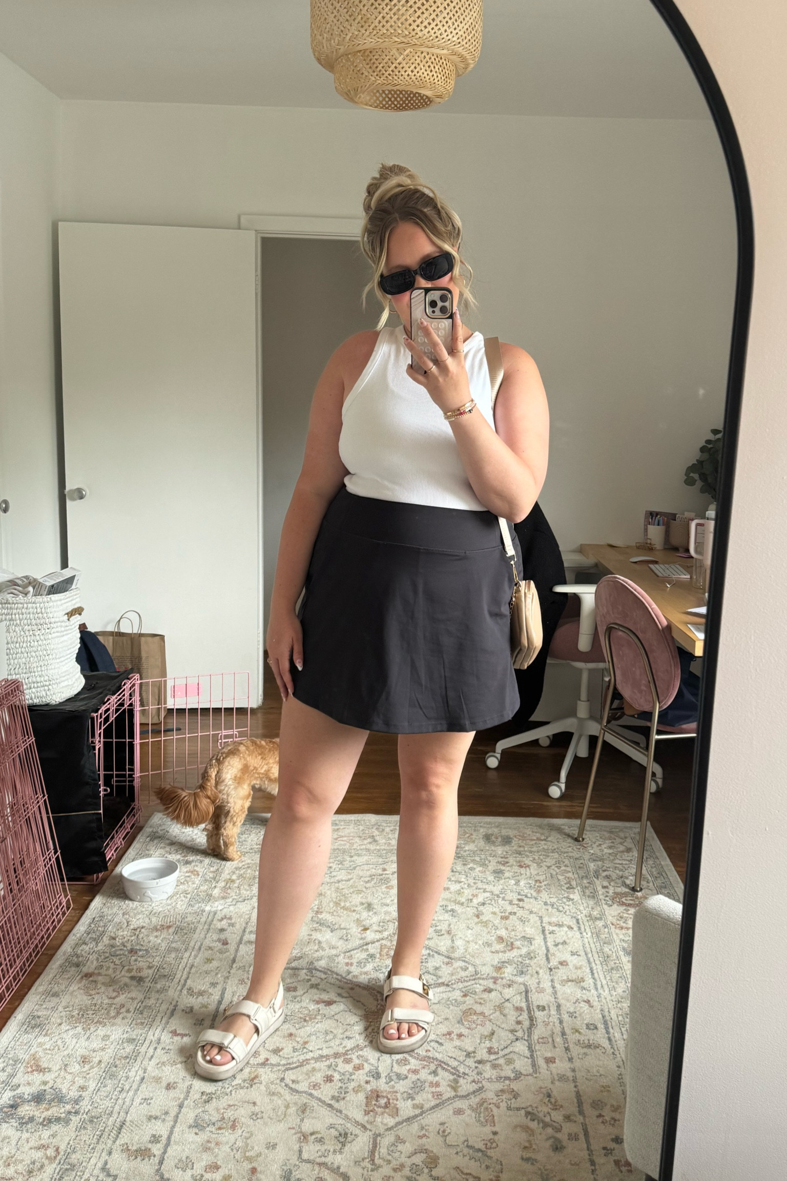 My most worn curvy summer outfit ☀️

It’s so easy to dress up or down too!

Skort is a 14; shirt is XL!

#LTKcurves #LTKmidsize #LTKsummer