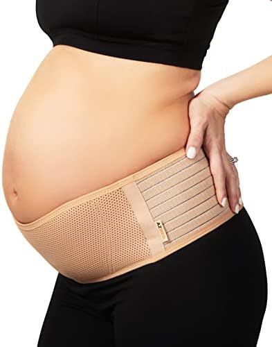 AZMED Maternity Belly Band for Pregnant Women | Breathable Pregnancy Belly Support Band for Abdom... | Amazon (US)