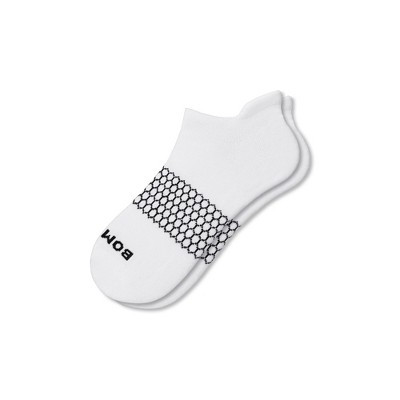 Bombas Women's Solid Ankle Socks - White | Target