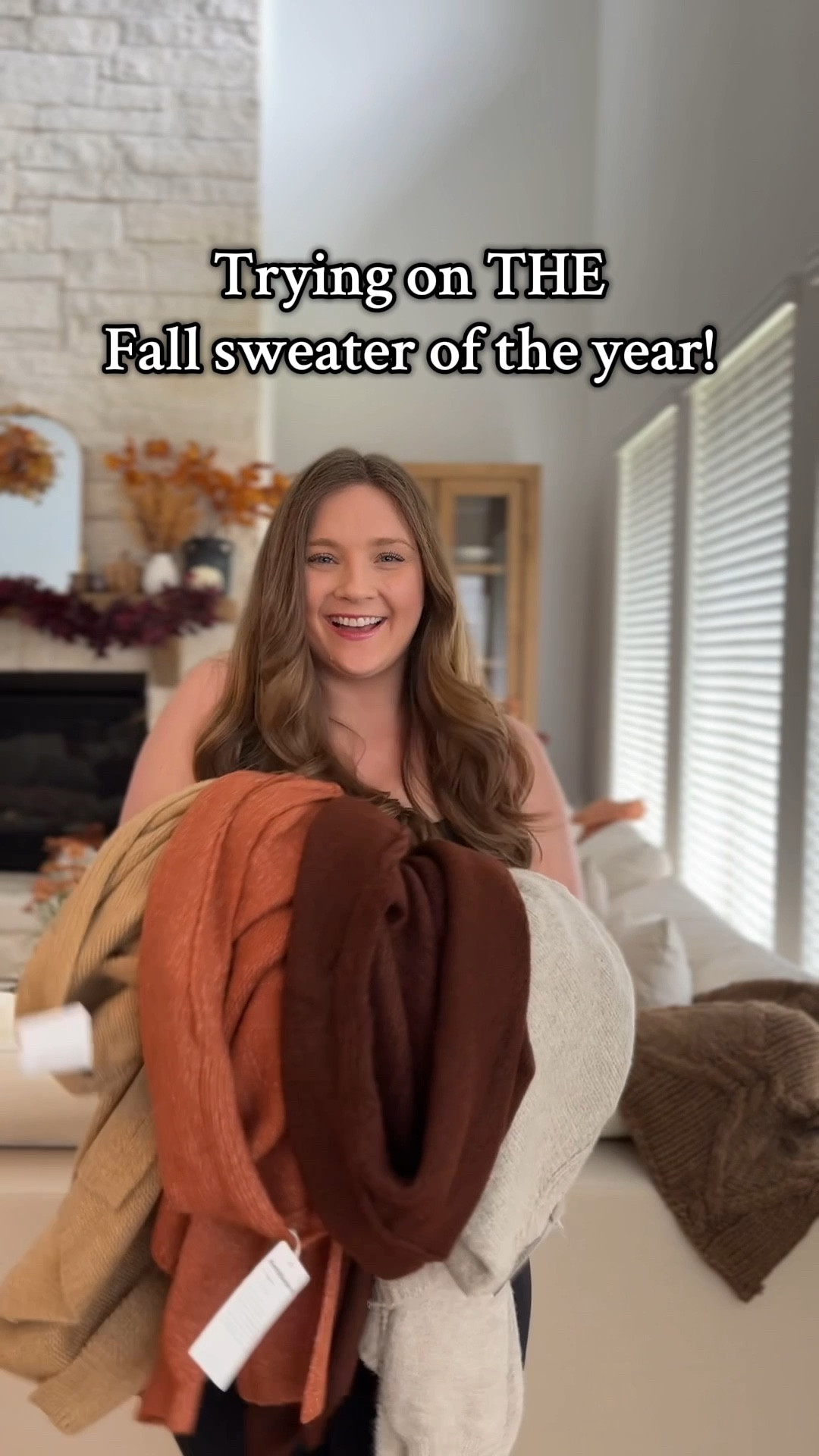 Trying on THE fall sweater of the year! 



#LTKSeasonal #LTKMidsize #LTKFindsUnder50