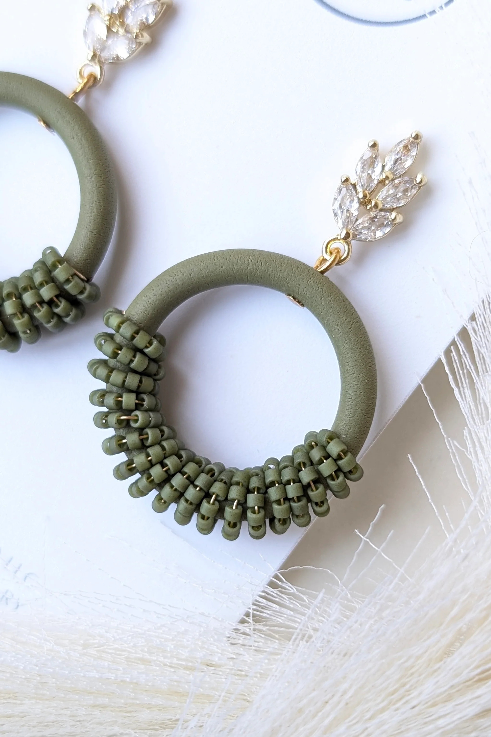 Beaded Hoops Collection - Mixed Palette (CP1 - Clay Creek) | Momo Studio