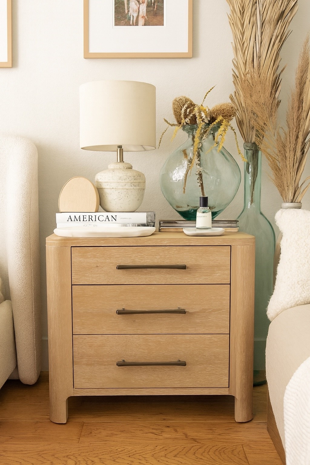 The Calista bedside dresser is the perfect blend of modern elegance and timeless craftsmanship — clean lines, luxe texture, and that soft-glow finish that makes any bedroom feel refined. Currently on sale, so it’s the best time to bring this Arhaus beauty home 🤍

#ArhausHome #LTKhome #CalistaDresser #BedroomGoals #ModernCoastal #NeutralDecor #HomeInspo #FurnitureSale #ShopMyBedroom

#LTKU #LTKStyleTip #LTKHome