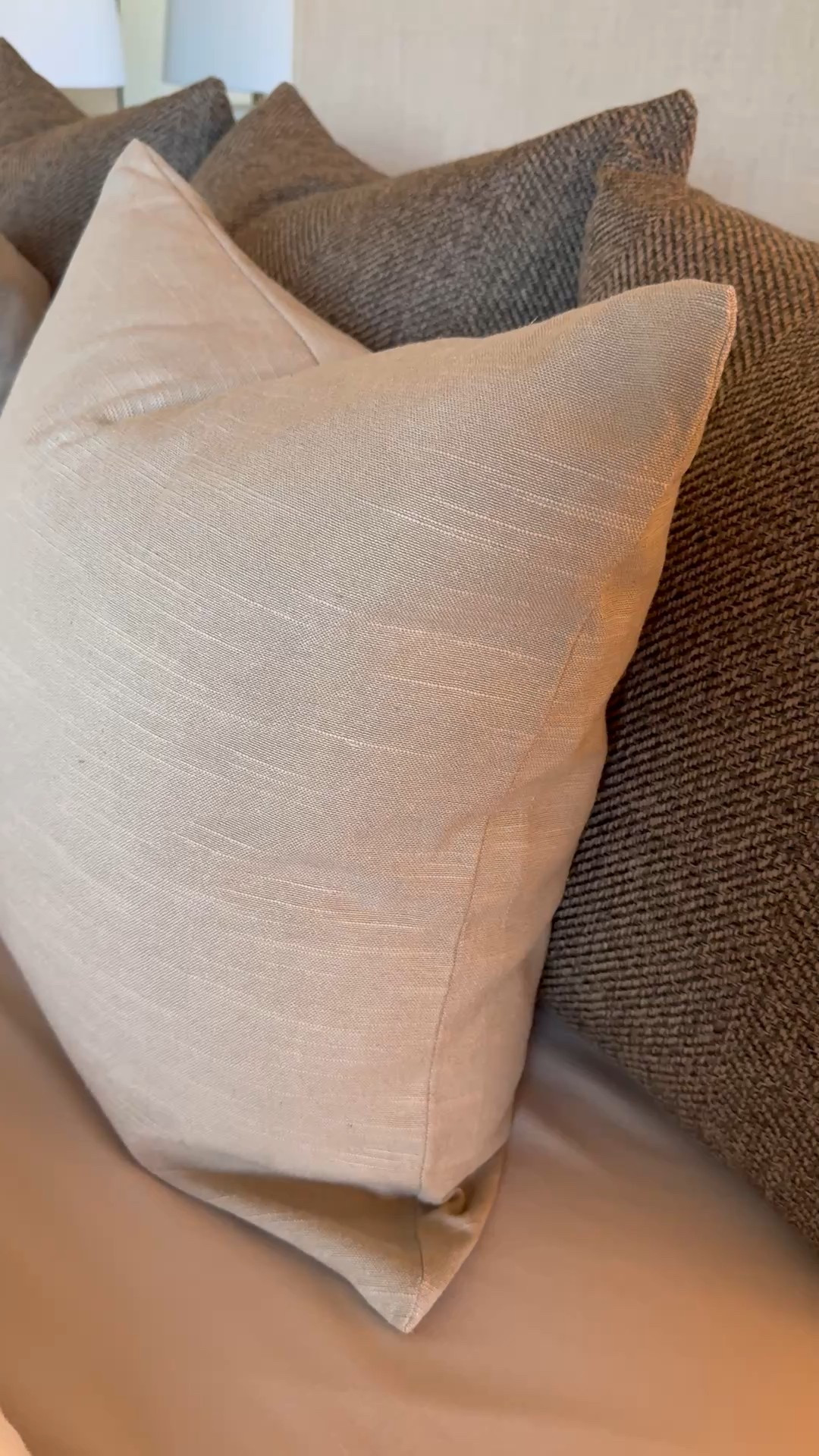 Neutral curtains pillow cover, beige pillow cover, bed pillow cover 

#LTKHome #LTKSaleAlert #LTKSeasonal