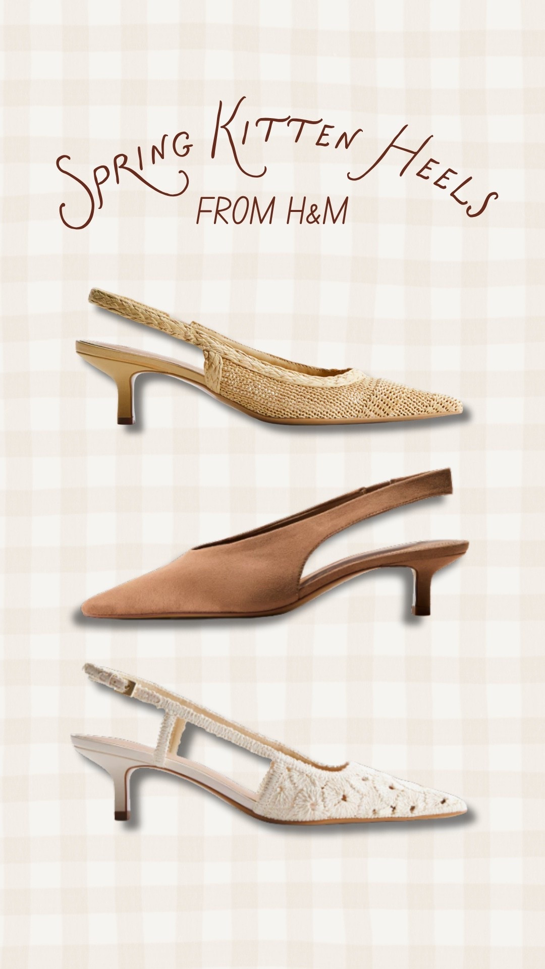 Cutest kitten heels for spring and summer 🤍🤍

#LTKootd #LTKSeasonal #LTKgrwm