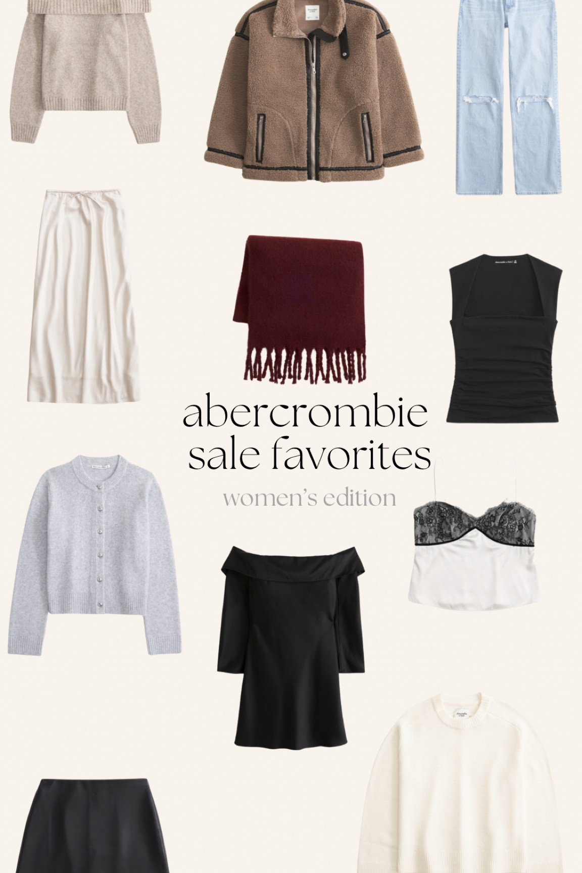 abercrombie women’s black friday favorites 🖤

#LTKCyberWeek #LTKHoliday #LTKGiftGuide