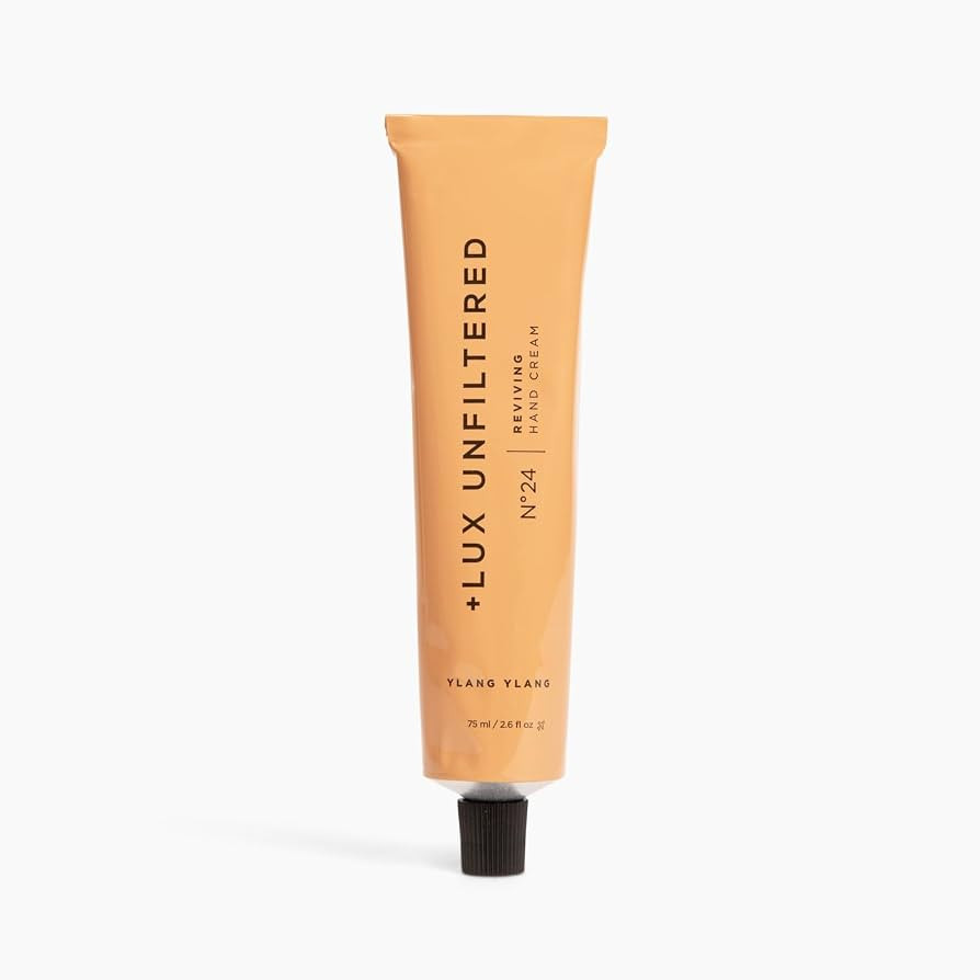 + Lux Unfiltered N°24 Reviving Anti Aging Hand Cream for Women & Men – Moisturizing Hand Cream... | Amazon (US)