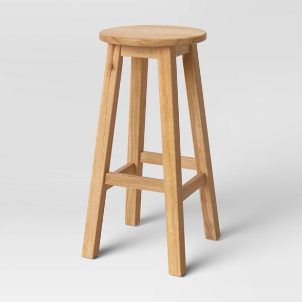 Basic Wood Counter Height Stool - Room Essentials™ | Target