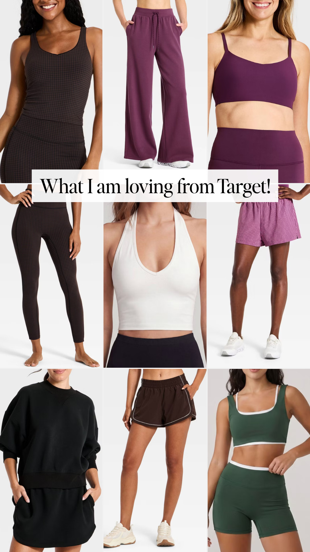 active/loungewear I am loving from Target! 

 