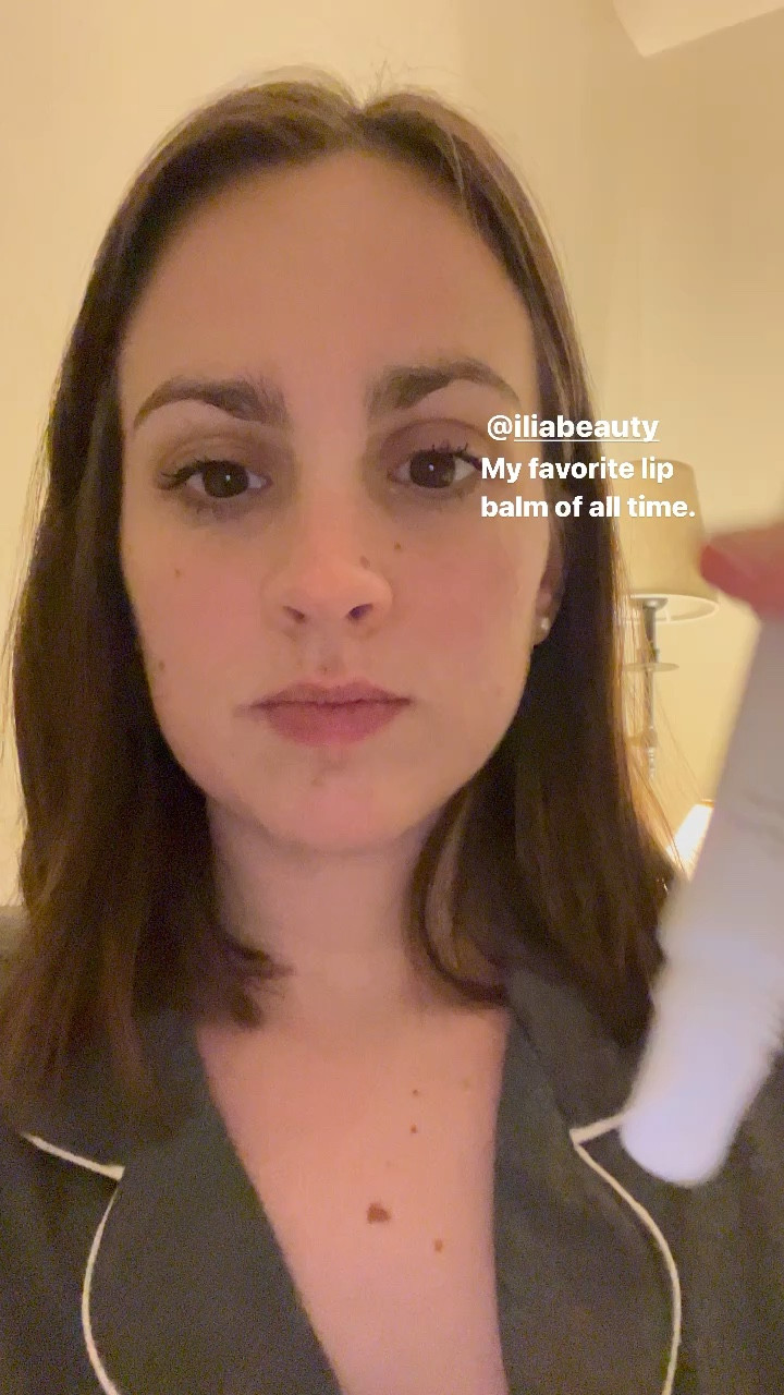 The best lip balm - the ilia lip wrap reviving balm literally feels amazing. I love using it right before bed. This is my second tube of it and I also got the holiday pack with a few tiny tinted versions of it. 🥰

#LTKbeauty #LTKfindsunder50 #LTKVideo