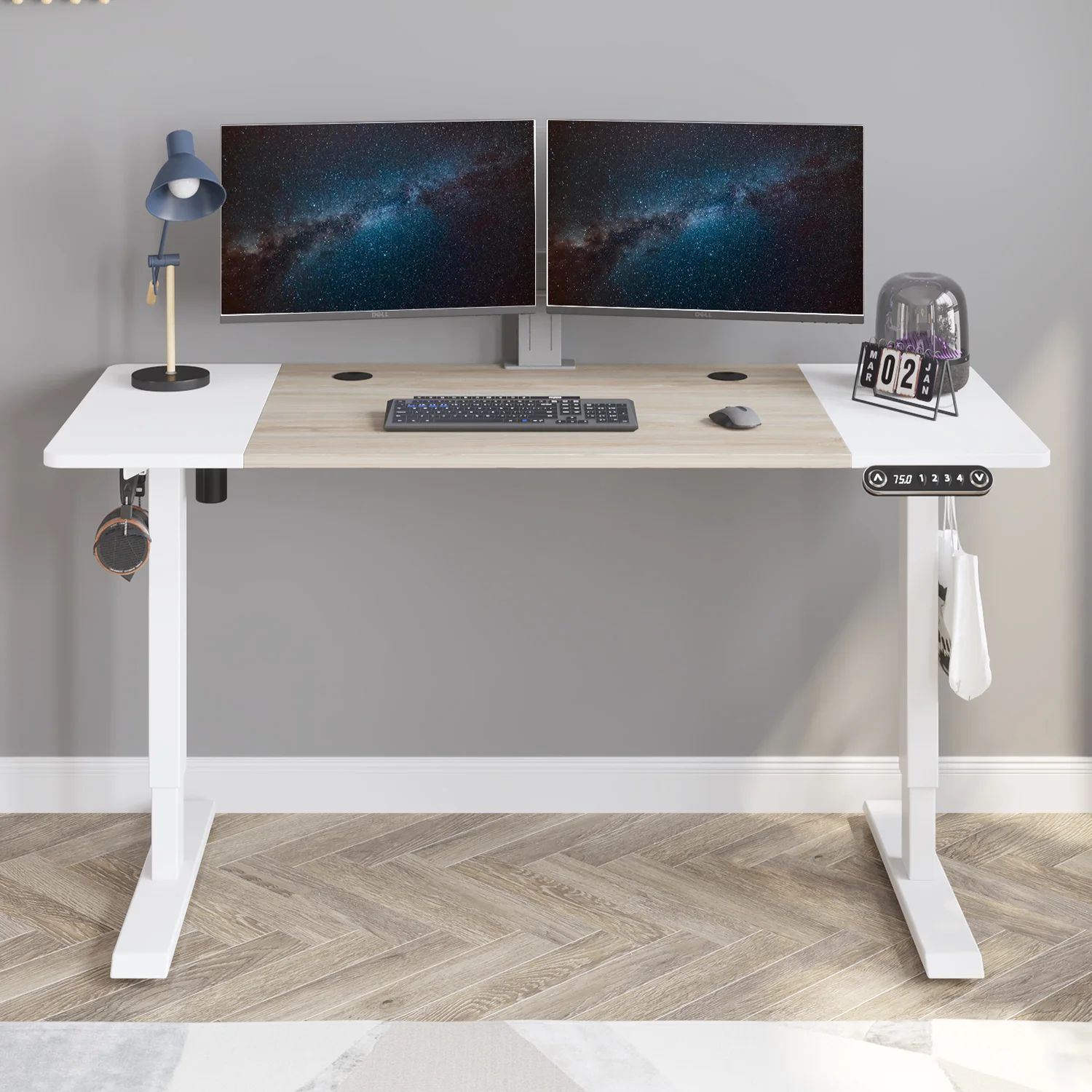 55" to 63" Electric Height Adjustable Standing Desk | Wayfair North America