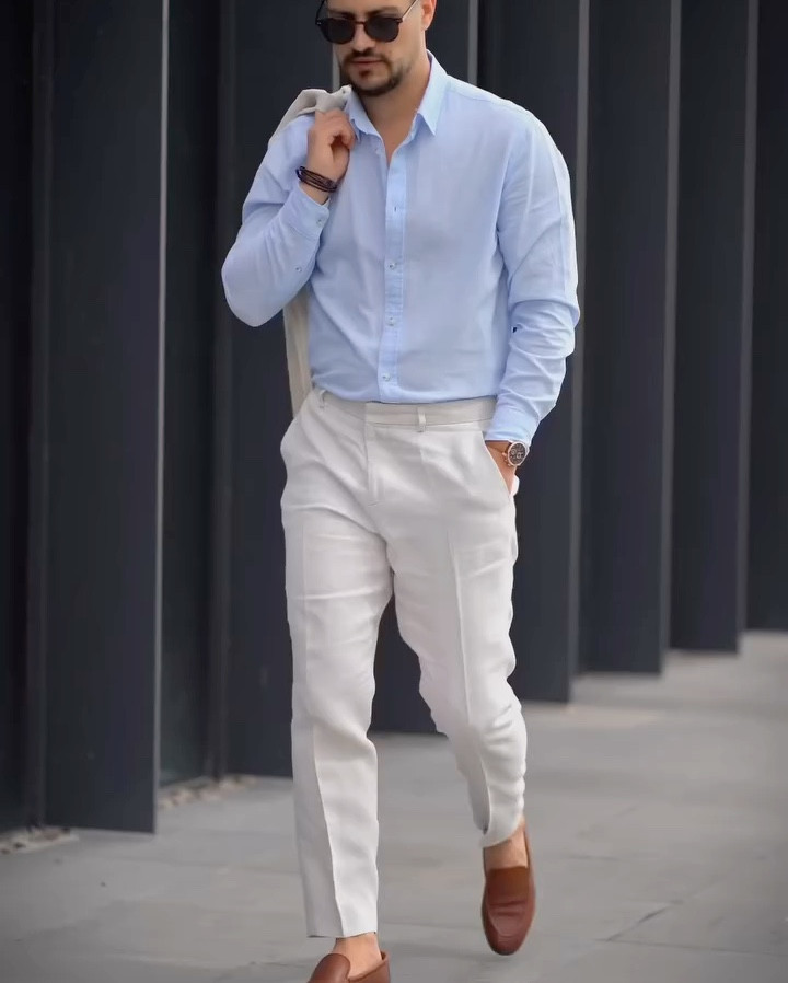 Linen Suit x Beige & Baby Blue 🕶️

#LTKVideo #LTKMens #LTKBeauty
