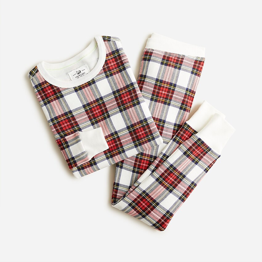 Kids' long-sleeve pajama set | J. Crew US