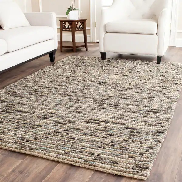 SAFAVIEH Handmade Bohemian Ramona Jute & Wool Area Rug | Bed Bath & Beyond