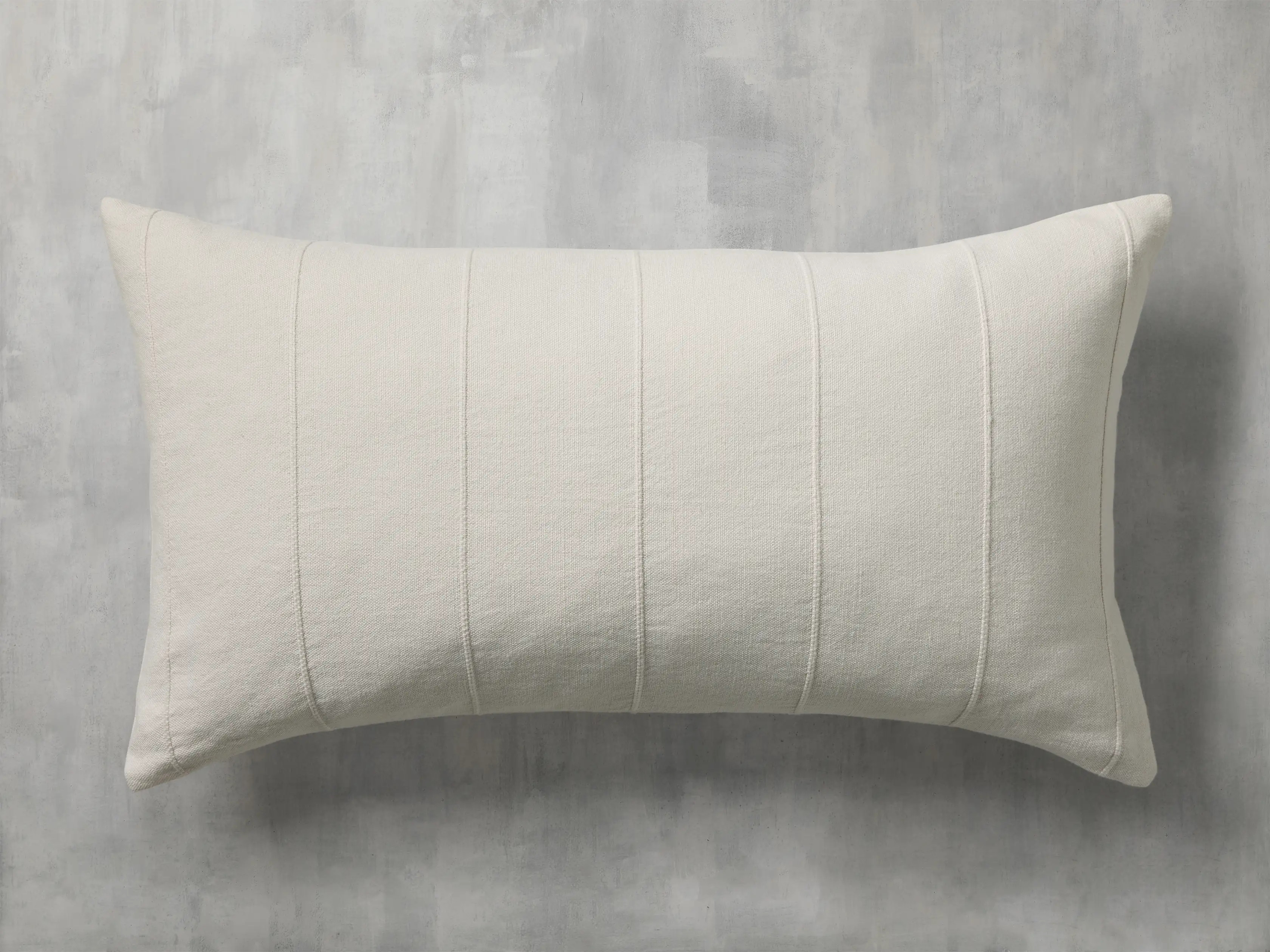 Linen Lumbar Pillow Cover | Arhaus