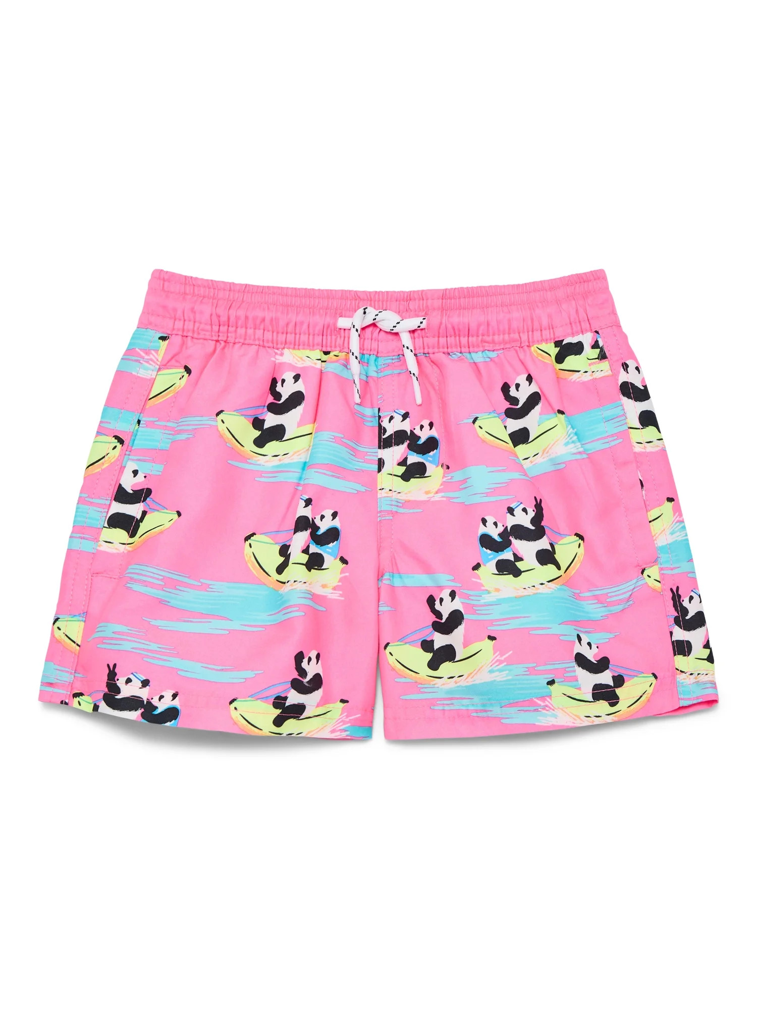 Wonder Nation Little and Big Boys Quick Dry Swim Trunks with UPF50+, Sizes 4-18 & Husky | Walmart (US)