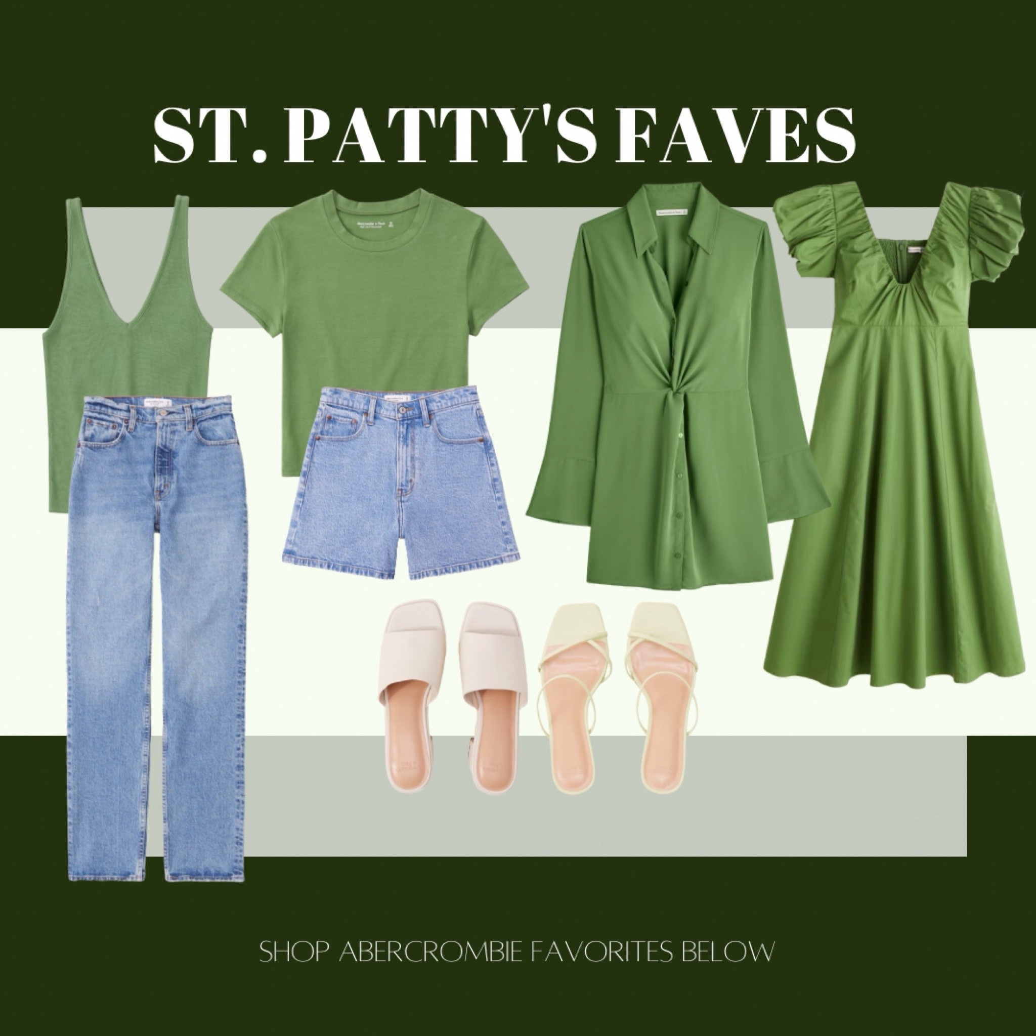 LTK, spring sale, Abercrombie sale, Abercrombie, St. Patrick’s Day, March, fashion, green, green fashion, green style, what to wear this weekend, Abercrombie fashion, Saint Paddy’s day, Saint Paddy’s faves, Saint Paddy’s favorites


#LTKsalealert #LTKfindsunder100 #LTKSpringSale