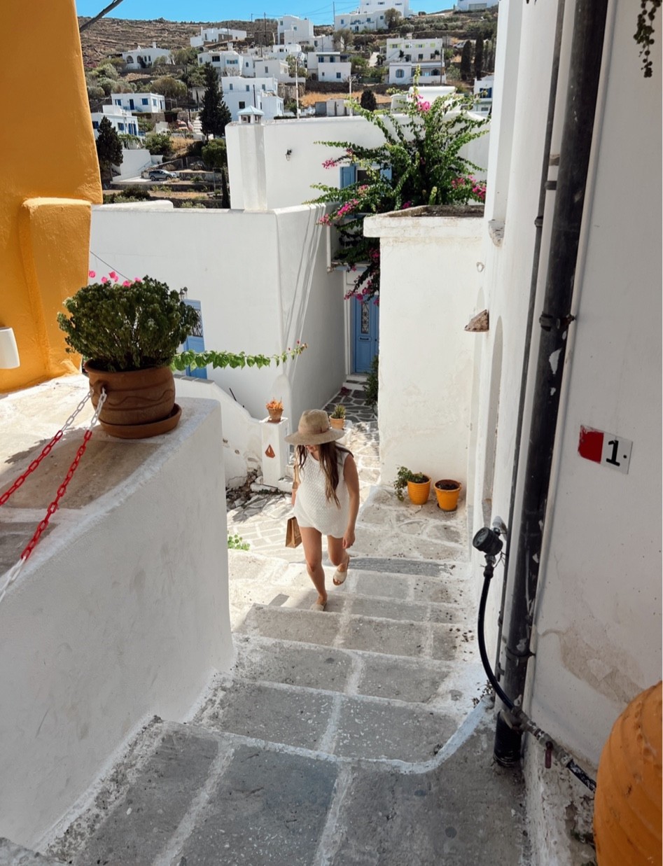 Bump friendly matching short set! #bunpstyle I wore this on our babymoon in Greece while exploring the town of Lefkes! 

#LTKBump #LTKTravel #LTKStyleTip