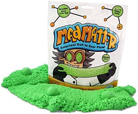 Mad Mattr Super-Soft Modelling Dough Compound That Never Dries Out, 10 Ounces, Green | Amazon (US)