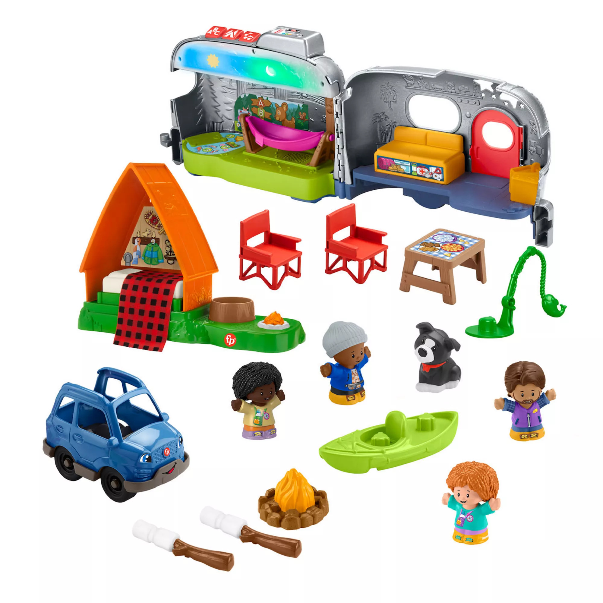 Fisher-Price Little People Fresh Air Fun Camping Playset | Kohl's