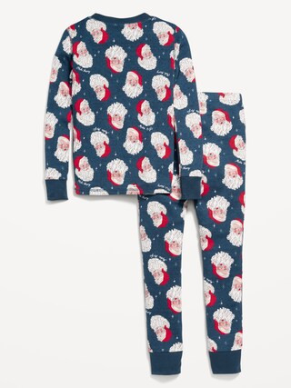 Gender-Neutral Printed Snug-Fit Pajama Set for Kids | Old Navy (US)