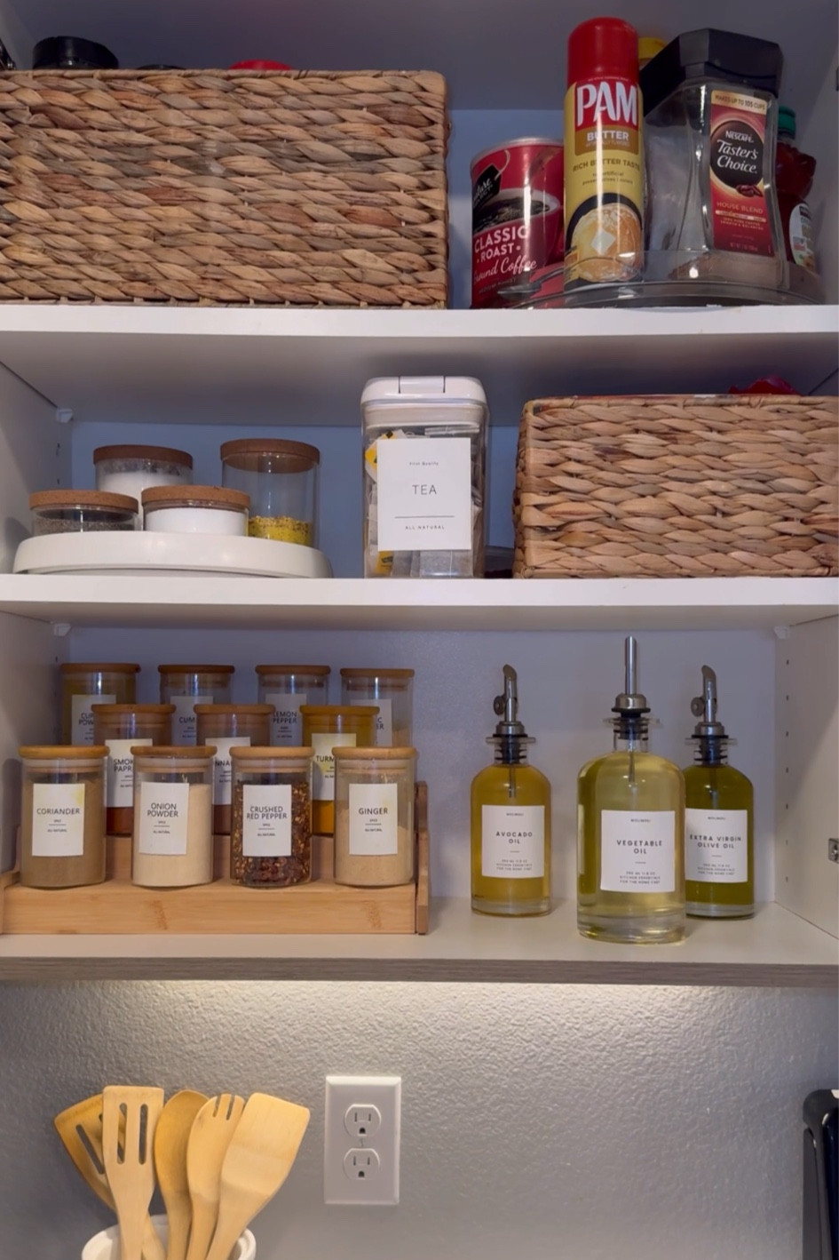 Spice cabinet jars & organizers 🫙✨ #spicecabinet #spices #organizers

#LTKhome