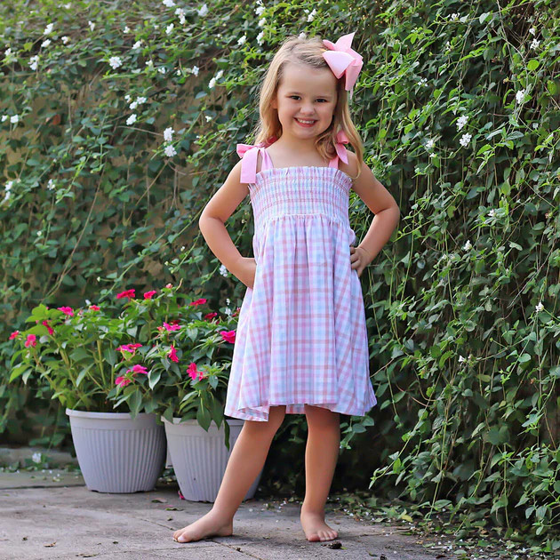 Pastel Check Aurora Dress | Classic Whimsy