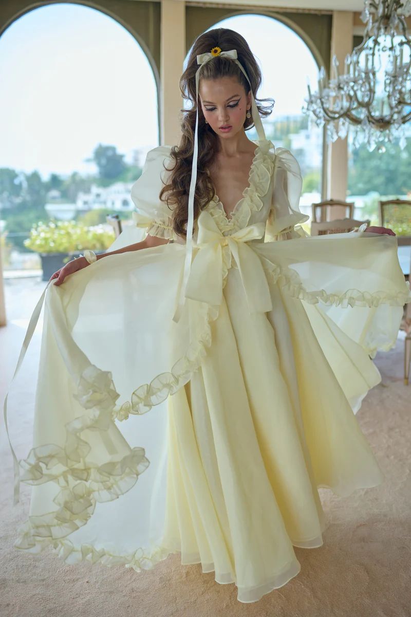 The Dole Whip Marie Gown | Selkie Collection