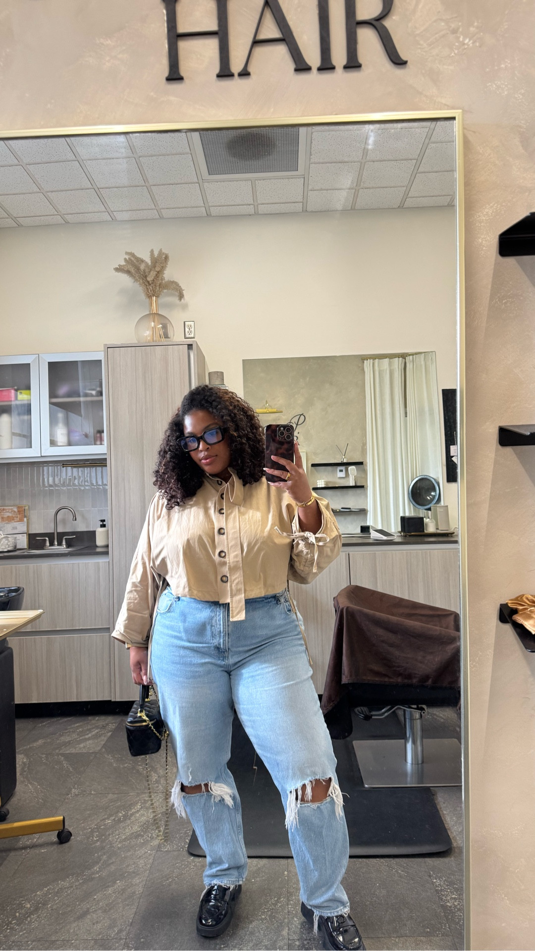 Just another salon fit! This one gives preppy and i loveee🤍

#LTKootd #LTKMidsize #LTKFindsUnder50