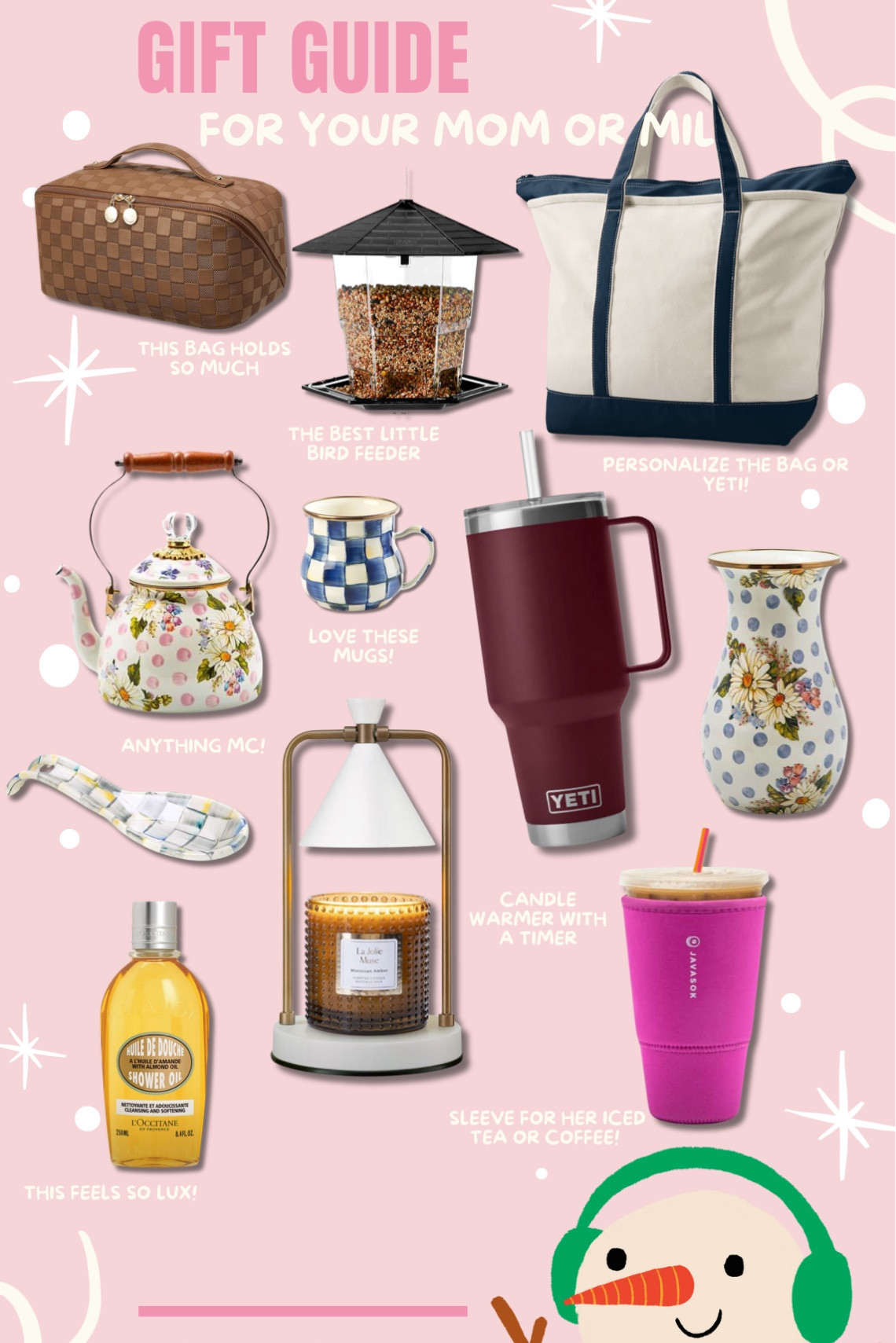 Gift Guide for your mom or MIL

#LTKGiftGuide #LTKSeasonal #LTKHoliday
