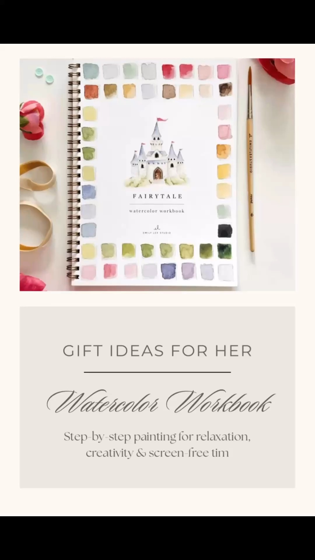 A softer way to spend an afternoon.

This watercolor workbook is designed for women and girls who want something beautiful, creative, and just a little slower. Think delicate florals, fairytale details, and simple, guided pages you can actually enjoy—no experience required.

It’s the kind of gift that feels thoughtful… and gets used.

Shop here ↓


#LTKOver40 #LTKSeasonal #LTKstorytime
