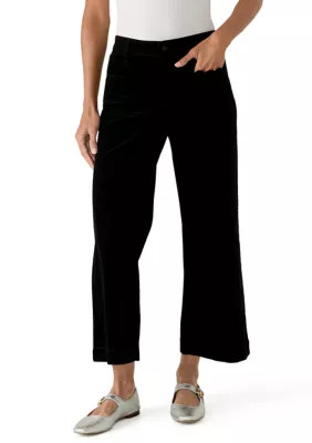 Women's Wide Leg Cropped Pants | Belk
