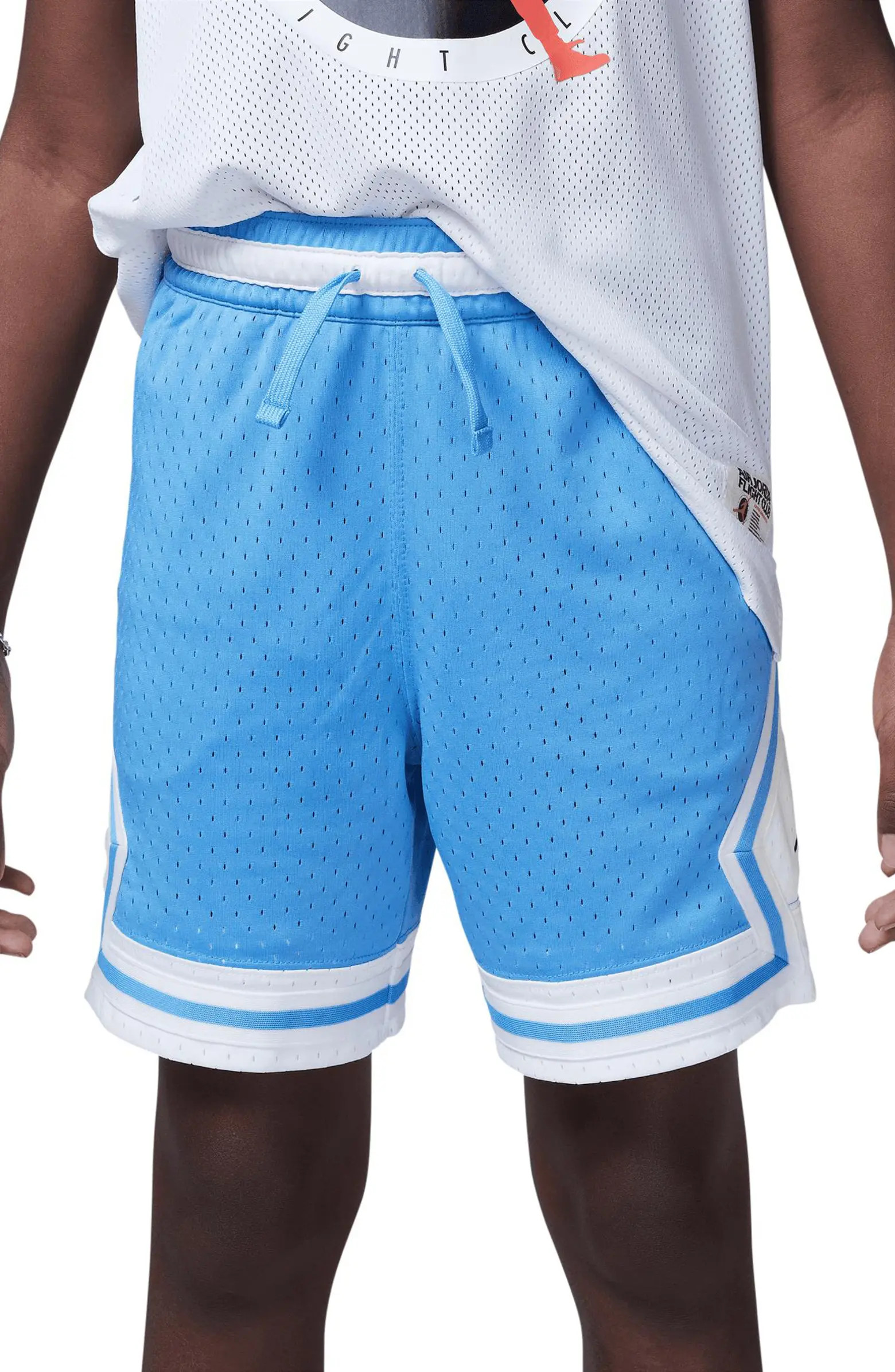 Jordan Kids' Dri-FIT Sport Diamond Mesh Basketball Shorts | Nordstrom | Nordstrom