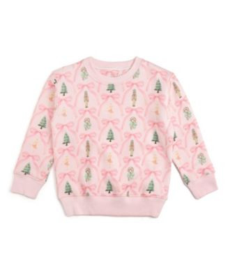 Girls' Nutcracker Trellis Christmas Sweatshirt - Baby, Little Kid | Bloomingdale's (US)