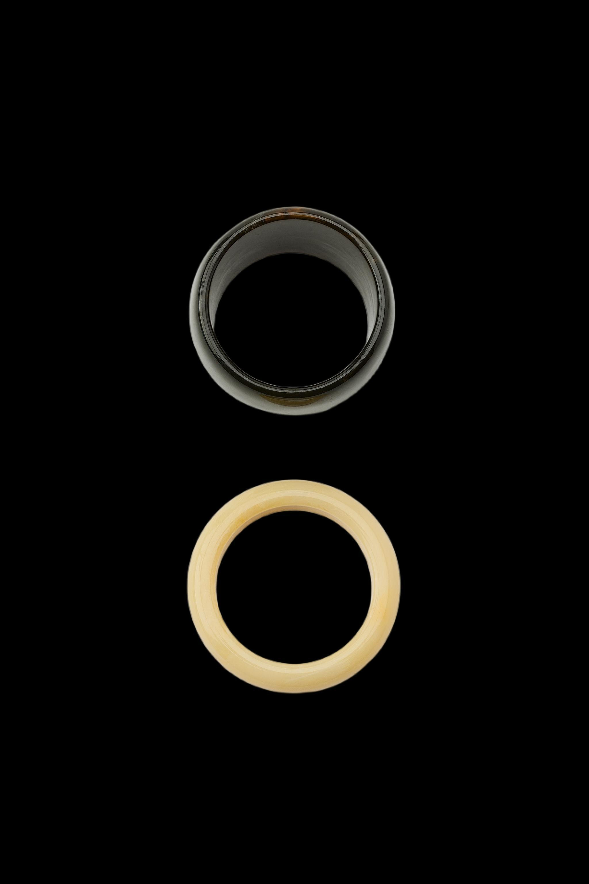 PACK OF 2 RIGID RESIN BRACELETS | Zara UK