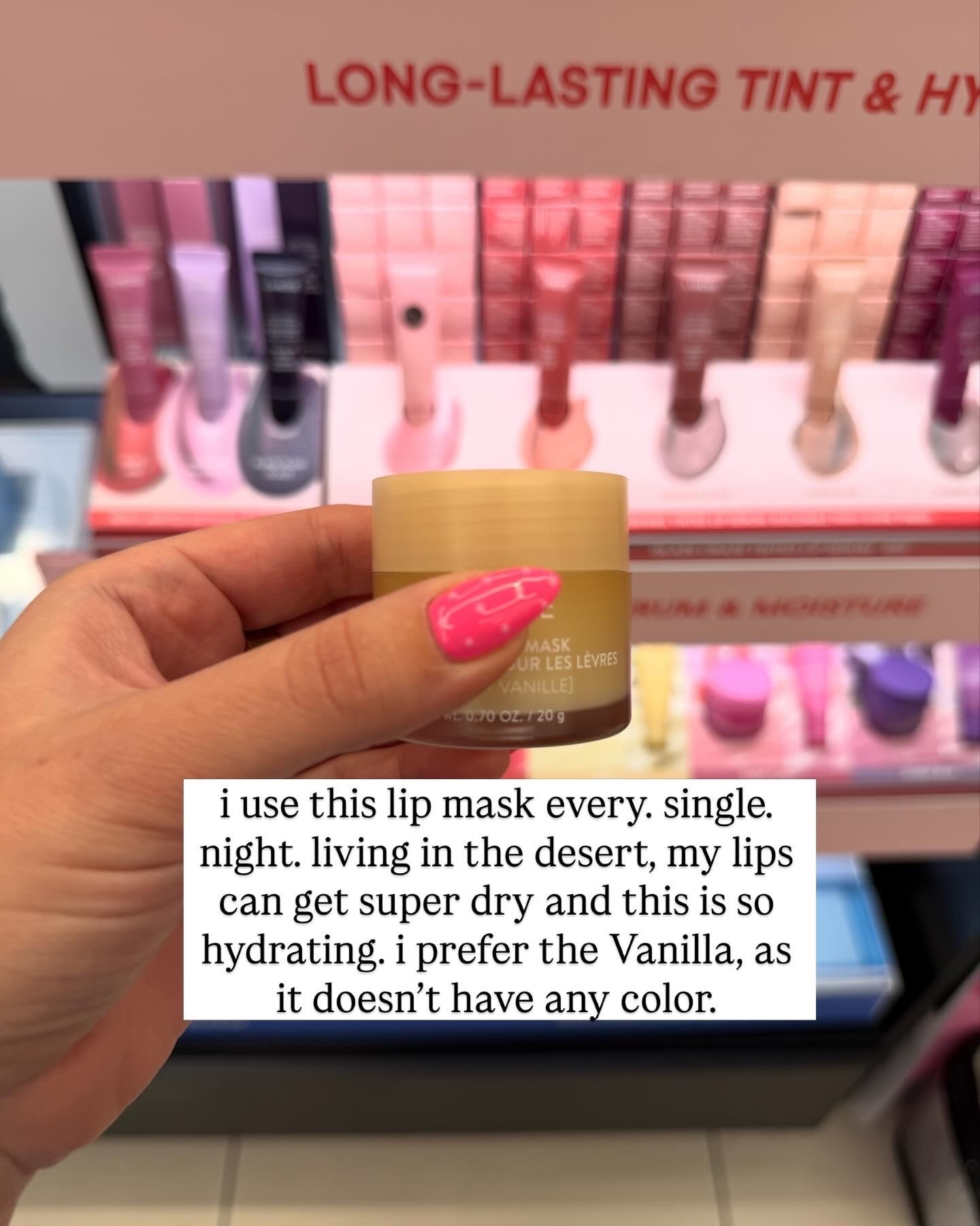 my go-to lip mask on vanilla  up to 20% off with code SPRINGSALE

#LTKBeauty #LTKSaleAlert