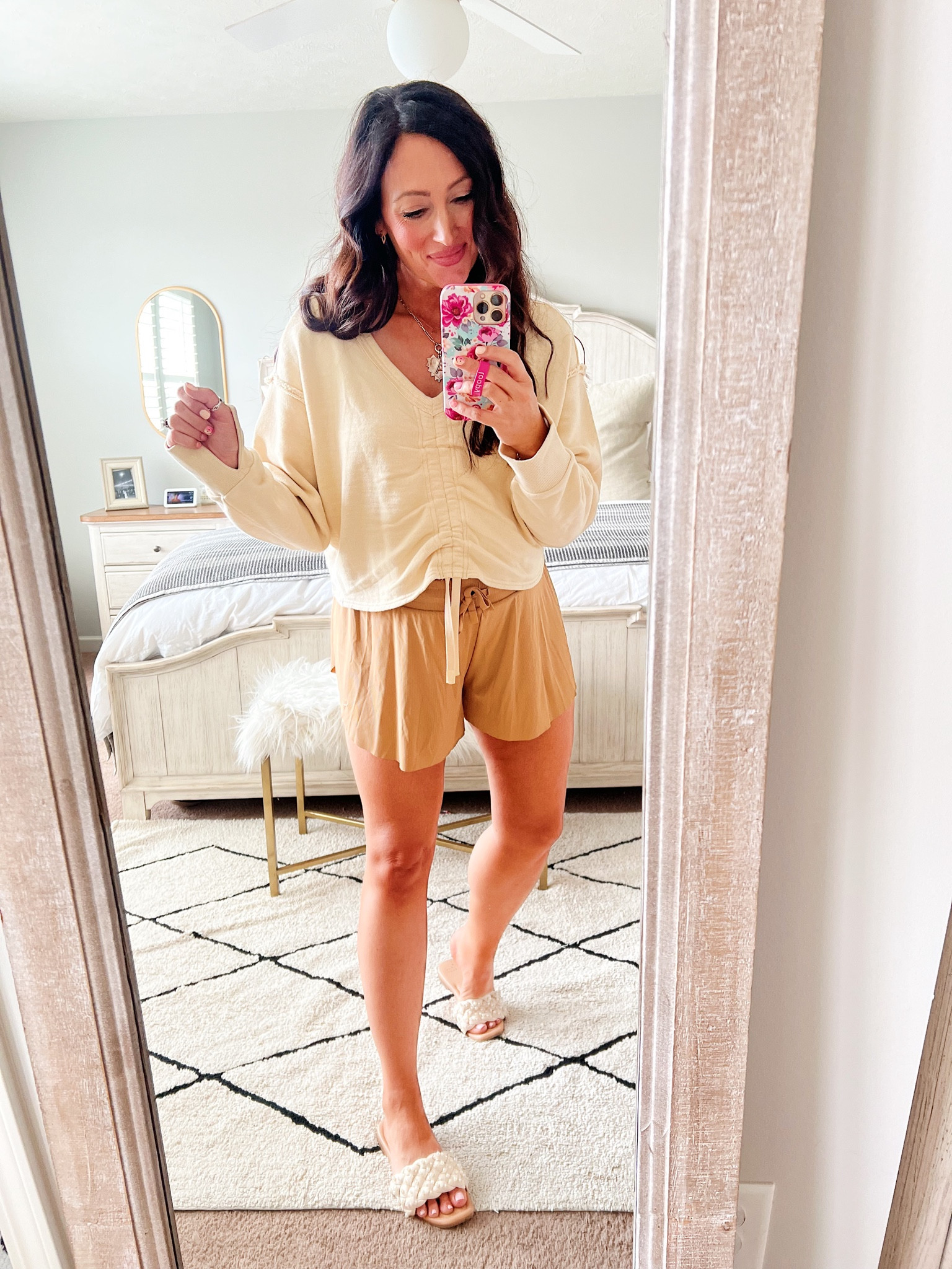 • Small sweatshirt- not online yet
• medium shorts 

#LTKbump #LTKSeasonal #LTKunder50