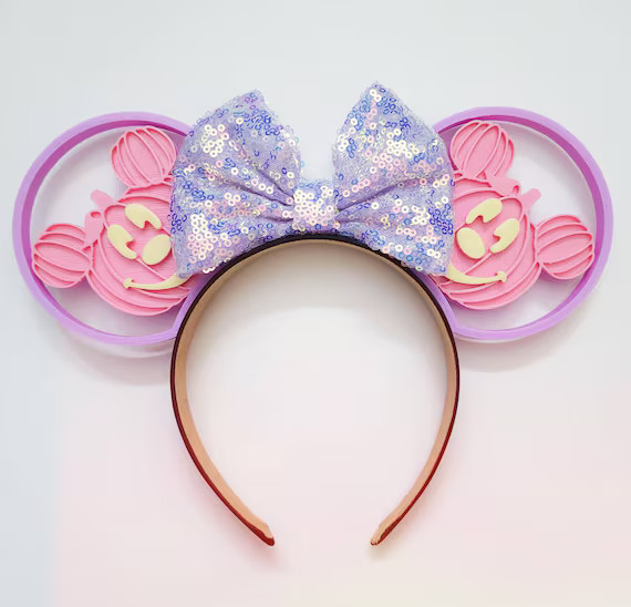 Pastel Mouse Pumpkin , Halloween 3D Mouse Ears | Etsy (US)