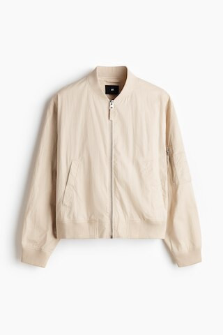 H & M - Bomber Jacket - Light Beige | H&M (US + CA)