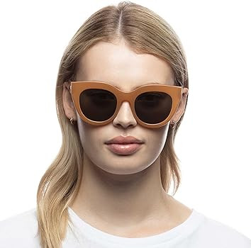Le Specs. AIR HEART womens CARAMEL eyewear | Amazon (US)