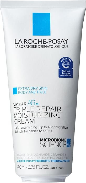 La Roche-Posay Lipikar AP+ Triple Repair Moisturizing Cream | Face & Body Lotion For Dry Skin | S... | Amazon (US)