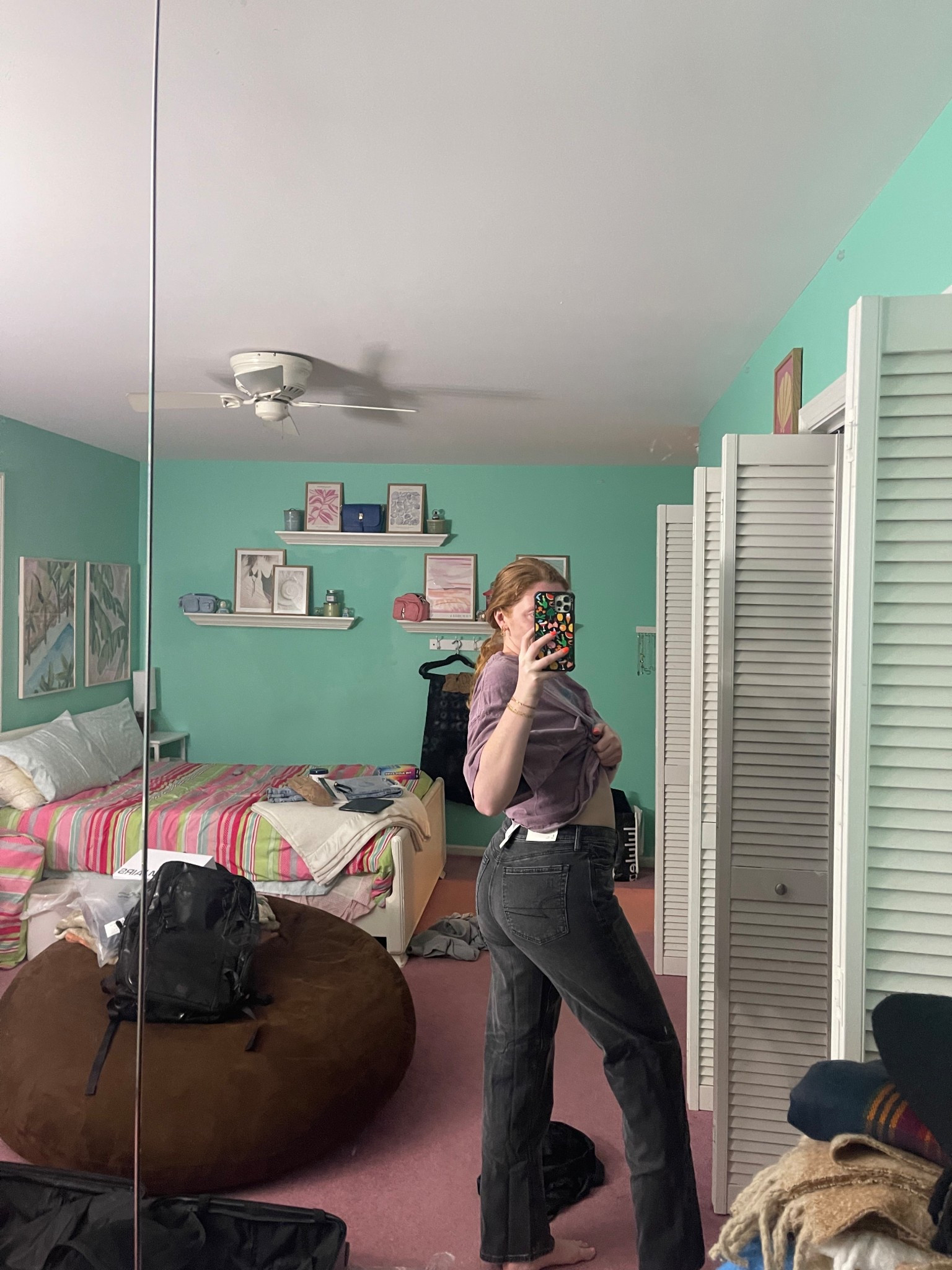 american eagle low rise ex boyfriend denim 

#LTKMidsize #LTKStyleTip