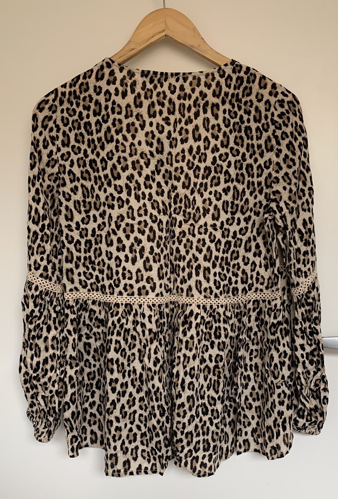 Sportsgirl Leopard Print Kimono Duster Jacket Size 8 | eBay AU