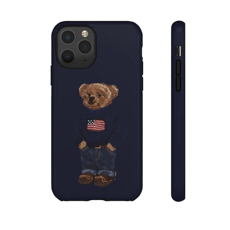 Ralph Lauren Bear iPhone Case - Etsy | Etsy (US)