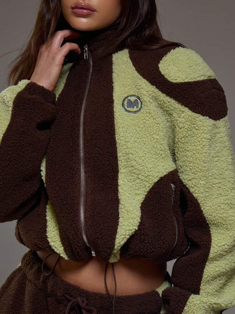 Fleece jacket  | SHEIN