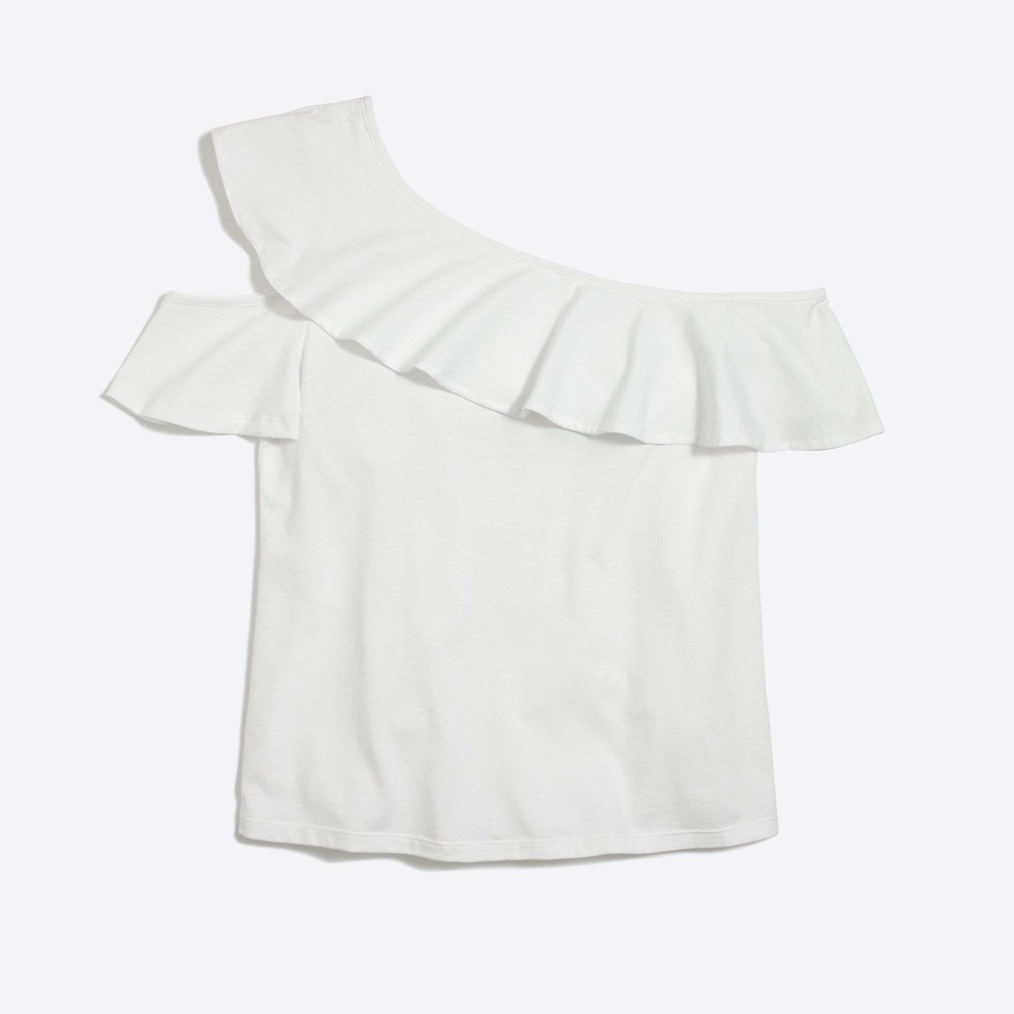 One-sleeve off-the-shoulder top | J.Crew Factory